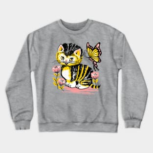 Kitten Crewneck Sweatshirt